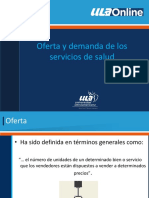 PRESENTACION - OFERTA Y DEMANDA DE SERVICIOS DE SALUD - Pps