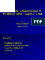 Barnett Shale Petrophysics