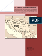 3.3. Kunarac Et Al. Case - ICTY and Sexual Violence As A Crime Against Humanity