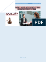 215 Commonly Asked Interview Questions in Judicial Services Exam PDF