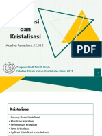 6 Konsep Dasar Kristalisasi