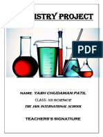 Chemistry Project