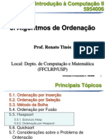 Ordenação 