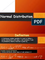 Class 3 - Normal Distribution