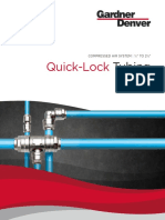 Gardner Denver Quick-Lock Compressed Air Piping Brochure PDF