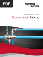 Gardner Denver Quick-Lock Compressed Air Piping Brochure PDF