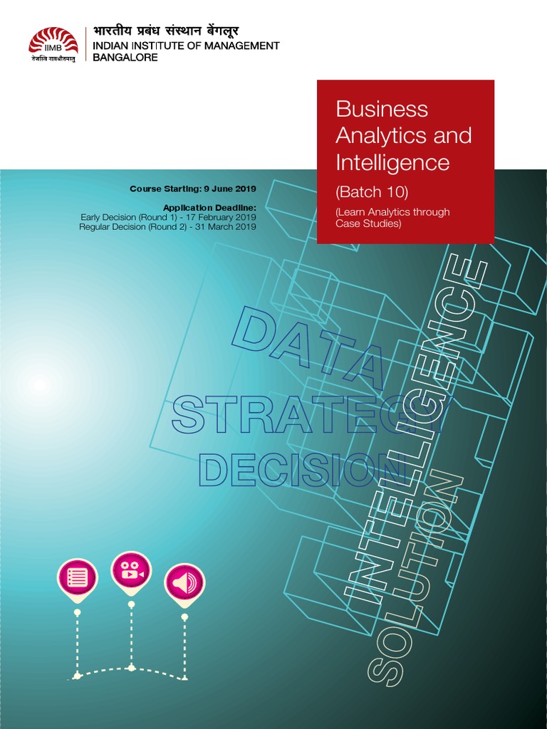 Business Analytics Course Overview | PDF | Analytics | Predictive Analytics