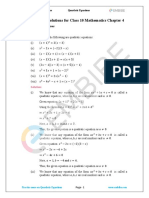 Chapter-4 Quadratic Equations Modified-Solutions1 PDF