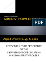 Administrative Offenses PPT