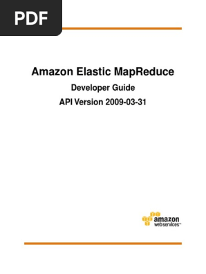 Amazon Elastic Mapreduce Developer Guide Api Version Apache Hadoop Command Line Interface