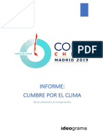 Informe Ideograma Sobre La Convención Marco de Las Naciones Unidas Sobre Cambio Climático
