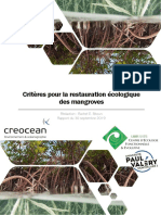 Bitoun R. 2019. Critères pour la restauration écologique des mangroves