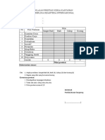 Form Penilaian Kinerja Bulanan Karyawan