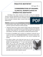 2 - Biologic Consideration of Enamel and Its Clinical Significance in Operative Dentistry