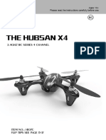Hubsan X4 H107C User manual