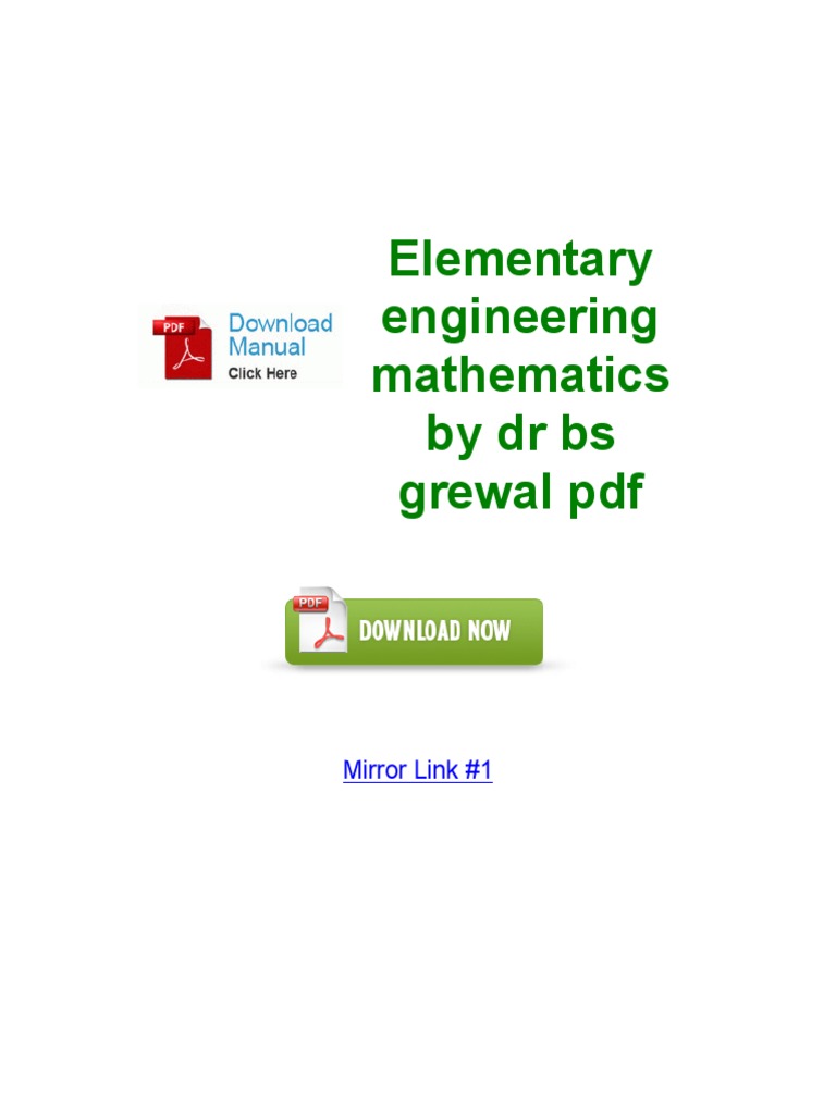 Free Download: BS Grewal Engineering Math | PDF | Microsoft Windows | Command Line Interface