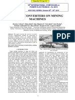 Power Converters On Mining Machines