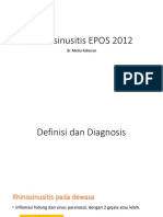 Rhinosinusitis EPOS 2012