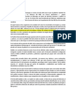 Resumen de La Crisis Sociopolitica de Nicaragua