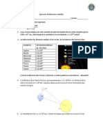 Ejercicios de Notacion Cientifica