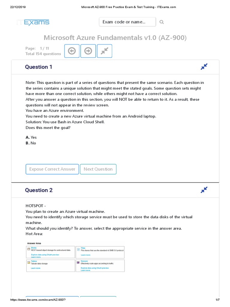 AZ-900 PDF Testsoftware