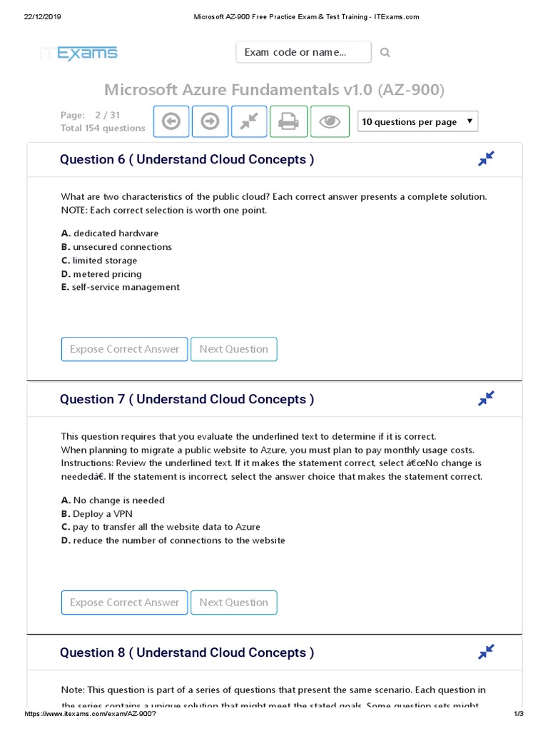 AZ-801 Online Tests