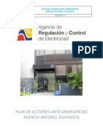 Plan de Acciones Oficinas ARCONEL Guayaquil F PDF
