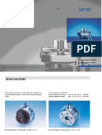 Lenze Electromagnetic Clutches and Brakes Catalog