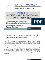 Aula 001 - Linguagem, Comunicação e Discurso