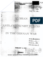 RUSSIAN ANTI-COMMUNIST FORCES IN THE GERMAN WAR