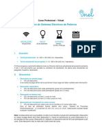 Inversión Curso Operación de SEP PDF
