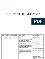 CATATAN PERKEMBANGAN