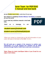 FUll List Test Bank and Solution Manual 2020-2021 (Student Saver Team) - Best Copy 20001