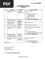 Takwim Panitia Sejarah 2020 Pdf