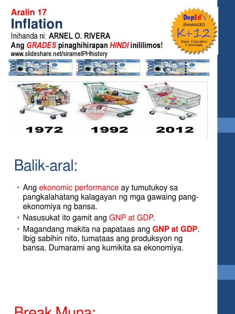 Aralin 17-Inflation | PDF