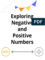 exploring negative and positive s