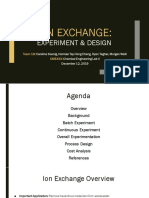 Ion Exchange Presentation - Team 18