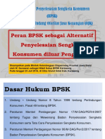 Peran BPSK Sebagai Alternatif Penyelesaian Diluar Pengadilan