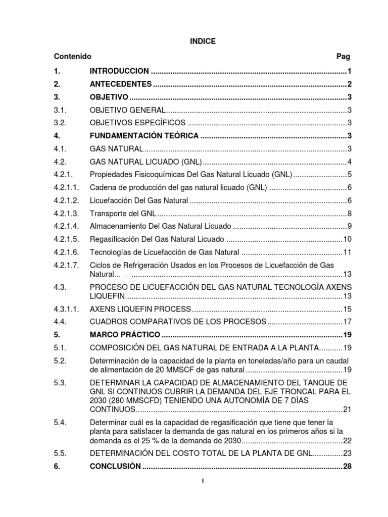 Proceso Liquefin para GNL | PDF | Gas natural licuado | Gas natural