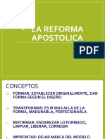 La Reforma Apostolica