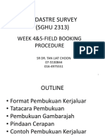 Field Booking Procedure SV PDF