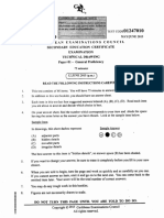 CSEC Technical Drawing June 2015 P1