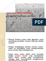 Cement Base Material