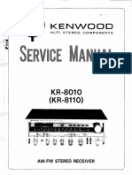 Hfe Kenwood kr-8010 8110 Service en PDF