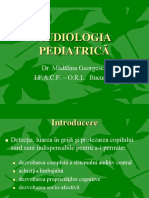 Audiologie pediatrica