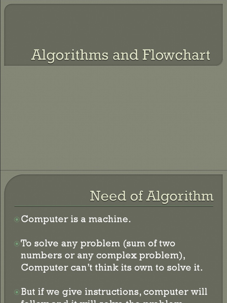 Algorithms and Flowcharts Guide | PDF | Algorithms | Quadratic Equation