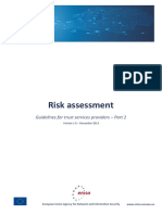 Recommendations For TSPs - Risk Assessment