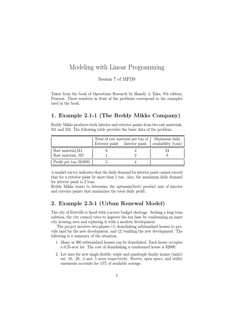 Linear Programming Examples | PDF | Japanese Yen | Euro