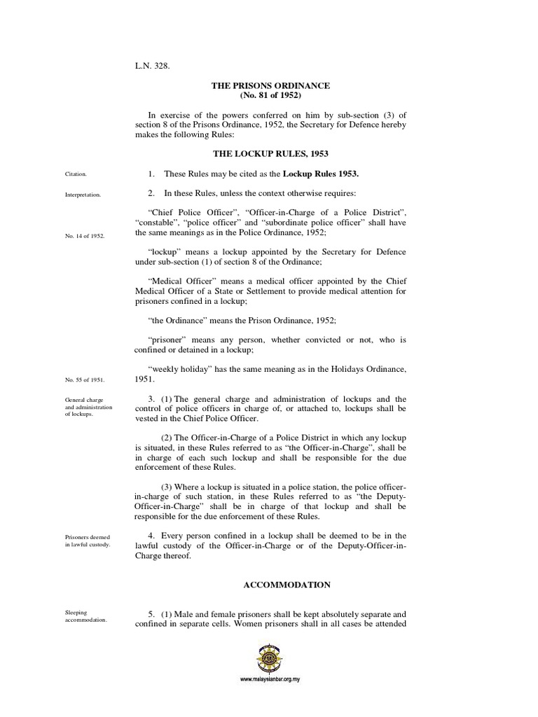 lockup-rules-1953-pdf-police-officer-police