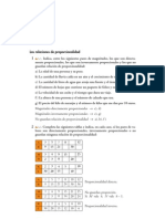 Matematicas Resueltos (Soluciones) Proporcional y Porcentajes 2º ESO